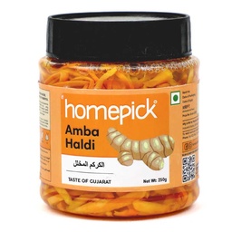 [0100028638] HOMEPICK PICKLE AMBA HALDI 250GM