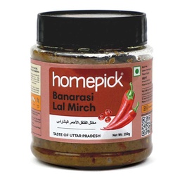 [0100028642] HOMEPICK PICKLE BANARASI LAL MIRCH 250GM