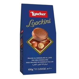 [0100028753] LOACKER LOACKINI MILK CHOCOLATE 100GM