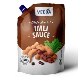[0100022240] VEEBA  IMLI SAUCE/KHATTI - METHI CHUTNEY 500GM
