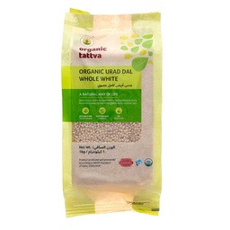 [0100028917] ORGANIC TATTVA URAD DAL WHOLE WHITE 500GM
