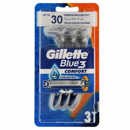[0100028951] GILLETTE BLUE 3 COMFORT 3 PCS