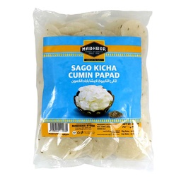 [0100029069] MADHOOR SAGO KICHA CUMIN PAPAD 200GM