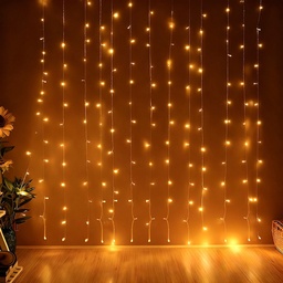 [0100029039] ZAYO LED CURTAIN LIGHT  WARM WHITE 3MX2M