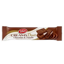[0100029315] TIFFANY CREAM CHOCO &amp; VANILLA BISCUIT 80GM