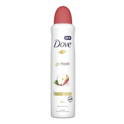 [0100029356] DOVE APPLE &amp; WHITE TEA SCENT DEODORANT SPRAY 250ML