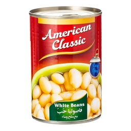 [0100029446] AMERICAN CLASSIC WHITE BEANS 400GM