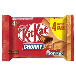 [0100029509] NESTLE KITKAT CHUNKY PEANUT BUTTER 4X34GM