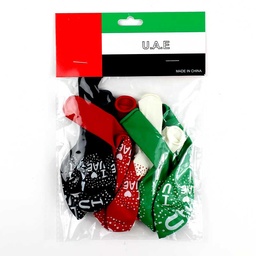[0100029545] UAE FLAG BALLOON 8PCS