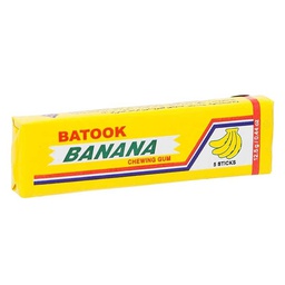 [0100002486] BATOOK CHEWING GUM BANANA 5S