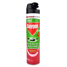 [0100029840] BAYGON SPRAY WANGI CHERRY BLOSSOM 600ML