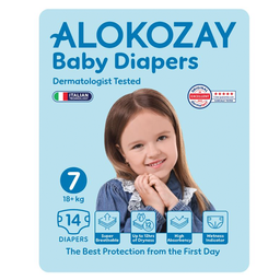 [0100029841] ALOKOZAY BABY DIAPERS NO 7 14S