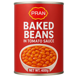 [0100029860] PRAN BAKED BEANS IN TOMATO SAUCE 400GM