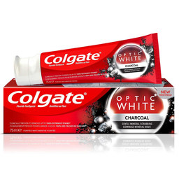 [0100030006] COLGATE OPTIC WHITE CHARCOAL TOOTHPASTE 75ML