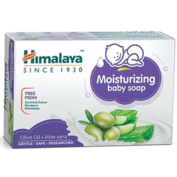 [0100030007] HIMALAYA MOISTURIZING BABY SOAP OLIVE OIL &amp; ALOEVERA 125GM