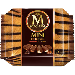 [0100030010] MAGNUM MINI DOUBLE CHOCOLATE CARAMEL 345ML