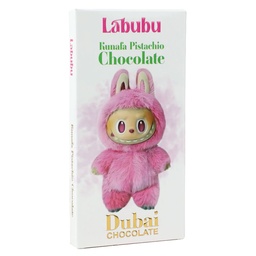 [0100030024] VALRONA LABUBU PISTACHIO KUNAFA CHOCOLATE 100GM