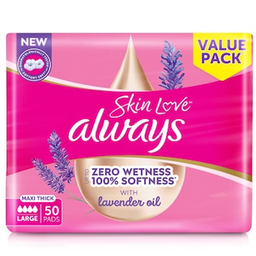 [0100030052] ALWAYS SKINLOVE MAXI THIK LARGE  50PADS