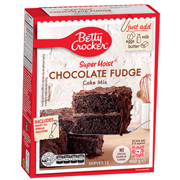 [0100030056] BETTY CROCKER SUPERMOIST CHOCOLATE FUDGE CAKE 500G