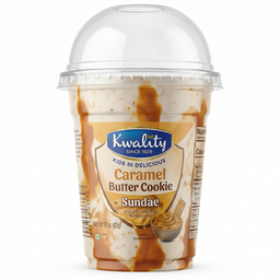 [0100030059] KWALITY CARAMEL BUTTER COOKIE SUNDAE 180ML