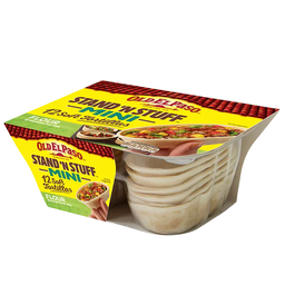[0100030090] OLD EL PASO STAND N STUFF MINI SOFT TORTILLAS 145G