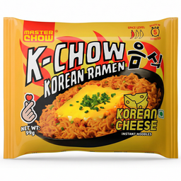 [0100030111] MASTER CHOW KOREAN CHEESE INSTANT NOODLES 99G