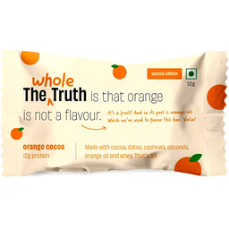 [0100030163] THE WHOLE TRUTH PROTEIN COCOA BAR ORANGE 52GM