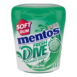 [0100024470] MENTOS FRESH DIVE GUM SPEARMINT 44PX2GM