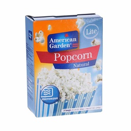 [0100021044] AMERICAN GARDEN MICROWAVE POPCORN LIGHT 8.7 OZ