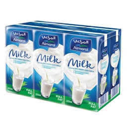 [0100018045] ALMARAI UHT MILK FF 200ML