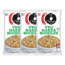 [0100018716] CHINGS VEG HAKKA NOODLES ASTD 3x140G