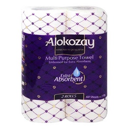 [0100020337] ALOKOZAY MULTI PURPOSE TOWEL 2RLSX2PLYX60S