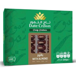 [0100012493] DATE CROWN FARD W/ALMOND 250GM