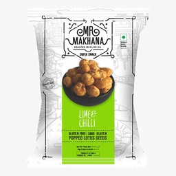 [0100020762] MR MAKHANA LIME &amp; CHILLI 75GM