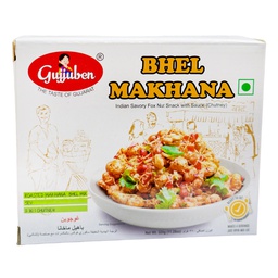 [0100020596] GUJJUBEN MAKHANA BHEL PURI KIT 320GM