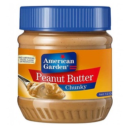 [0100012865] AMERICAN GARDEN PEANUT BUTTER CHUNKY 12OZ