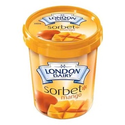 [0100022203] LONDON DAIRY SORBET MANGO 500ML