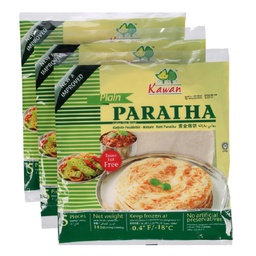 [0100015344] KG FZ PARATHA PLAIN 5PC 3X400GM