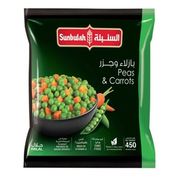 [0100020126] SUNBULAH PEAS&amp;CARROTS 450GM