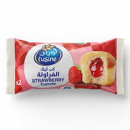 [0100007302] LUSINE CUP CAKE STRAWBERRY 60GM