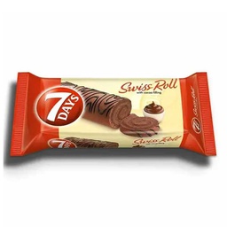 [0100010326] LUSINE 7D SWISSROLL MINI CHOCO 20GM