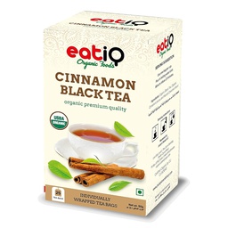[0100002840] EATIQ ORGANIC  BLACK TEA CINNAMON  50GM