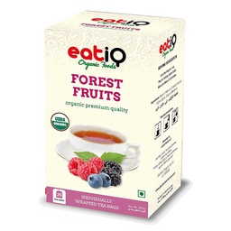 [0100002849] EATIQ ORGANIC  GREEN TEA FOREST FRUIT 50GM