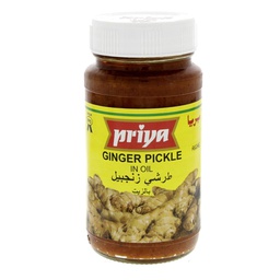 [0100003226] PRIYA GINGER PICKLE IN OIL 300GM