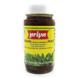 [0100003230] PRIYA GONGURA PICKLE IN OIL 300GM