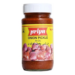 [0100003232] PRIYA ONION PICKLE IN OIL 300GM