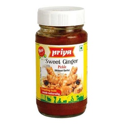 [0100003242] PRIYA SWEET GINGER PICKLE IN OIL 300GM