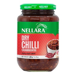 [0100006074] NELLARA PICKLE CHILLY CHAMMANTHI CHUTTARACHA 400GM