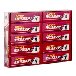 [0100002488] BATOOK CHEWING GUM GRAPE 5 STICK