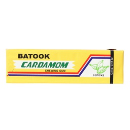 [0100002491] BATOOK CHEWING GUM CARDAMOM 5 STICK